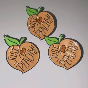 Lot of 3 Just Peachy Pins Georgia